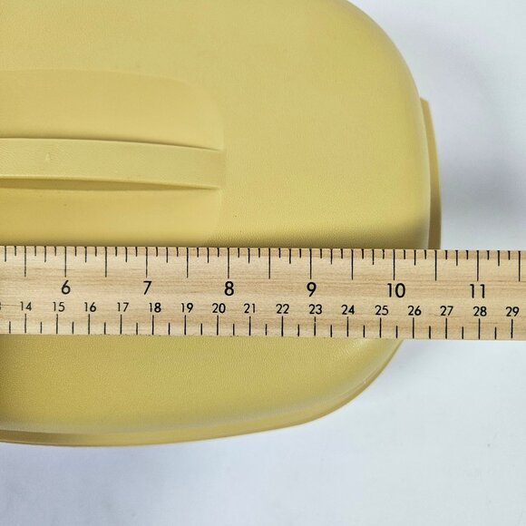 VTG Tupperware 3PC Steamer Serving Bowl Harvest Gold 1273-5 1274-4 1275-4 Canada - Picture 14 of 16